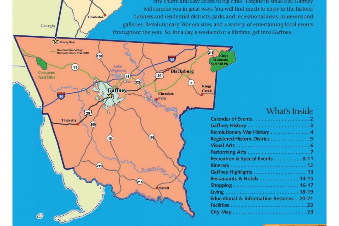 Visitors City of Gaffney, SC